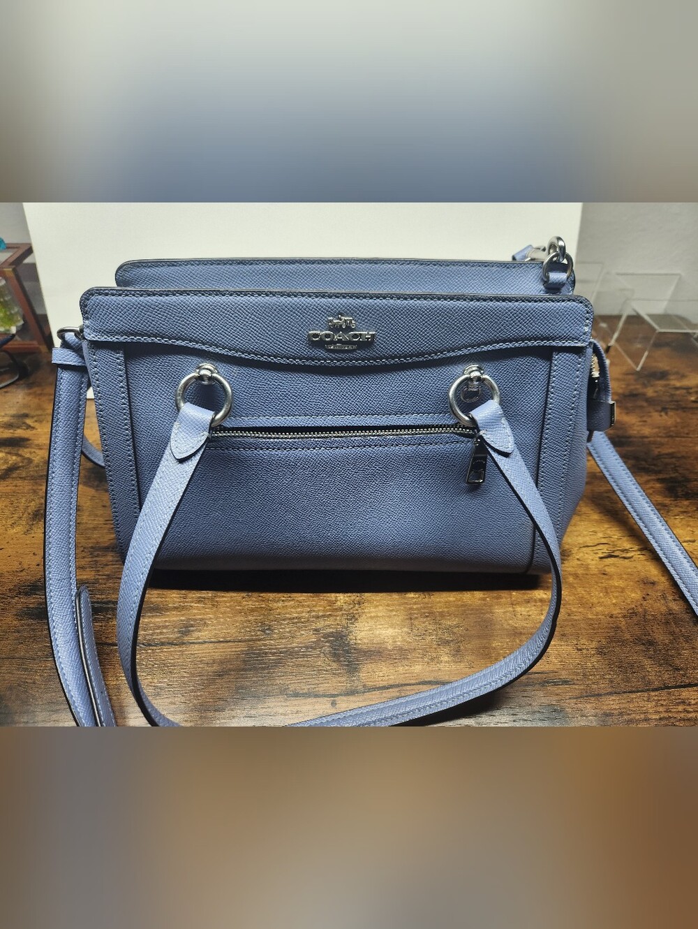 Coach Kailey Carryall in Periwinkle